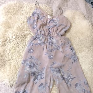 Floral Jumpsuit